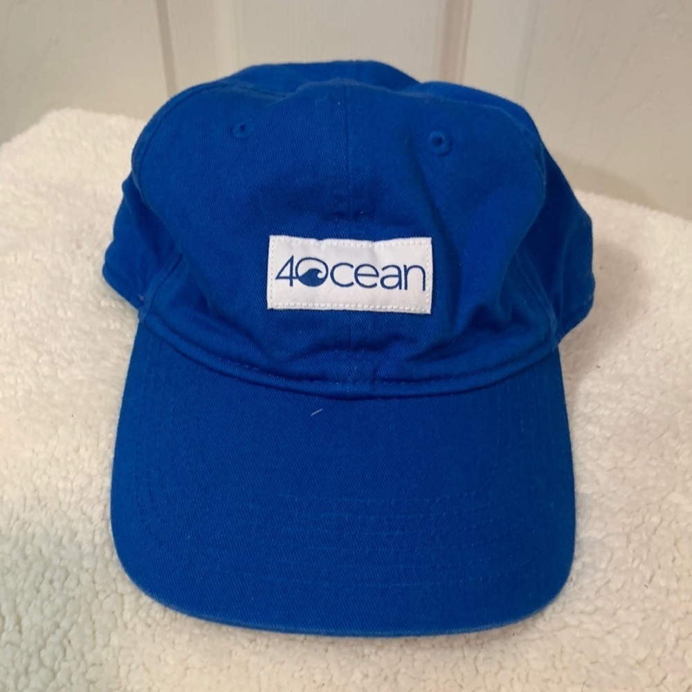 Retro Old School 4ocean Low Profile Adjustable Hat - Logo Patch